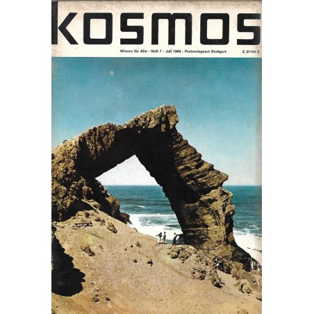 KOSMOS Heft 7 Juli 1964 - Der berühmte Bogenfels