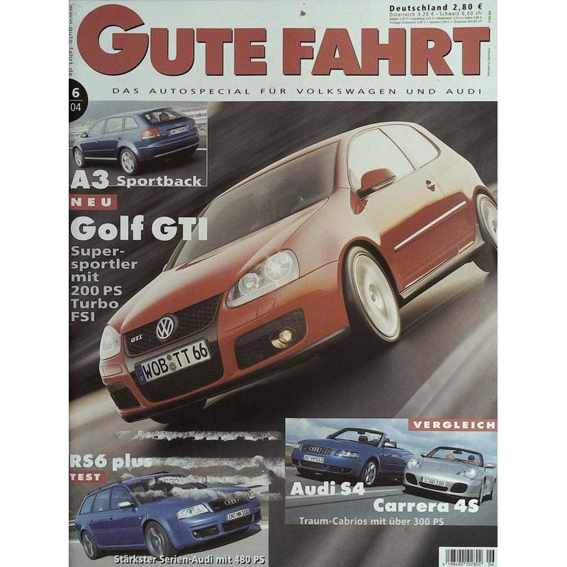 Gute Fahrt Heft 6 / Juni 2004 - Golf GTI