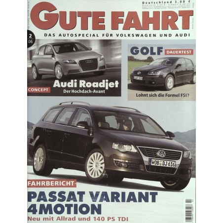 Gute Fahrt Heft 2 / Februar 2006 - VW Passat Variant 4Motion