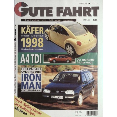 Gute Fahrt Heft 1 / Januar 1995 - VW Käfer