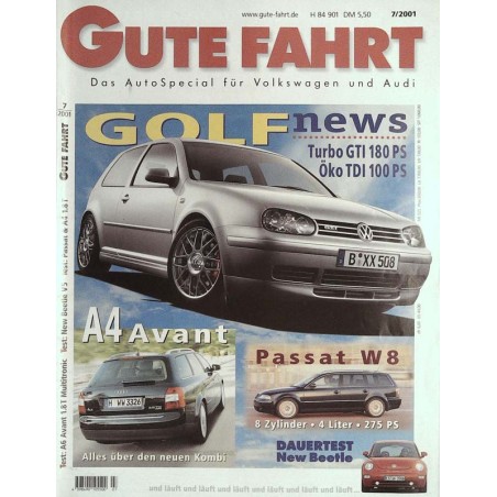 Gute Fahrt Heft 7 / Juli 2001 - VW Golf News
