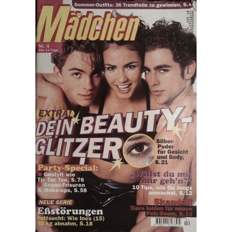 Mädchen Nr.4 / 5 Februar 1997 - Dein Beauty Glitzer