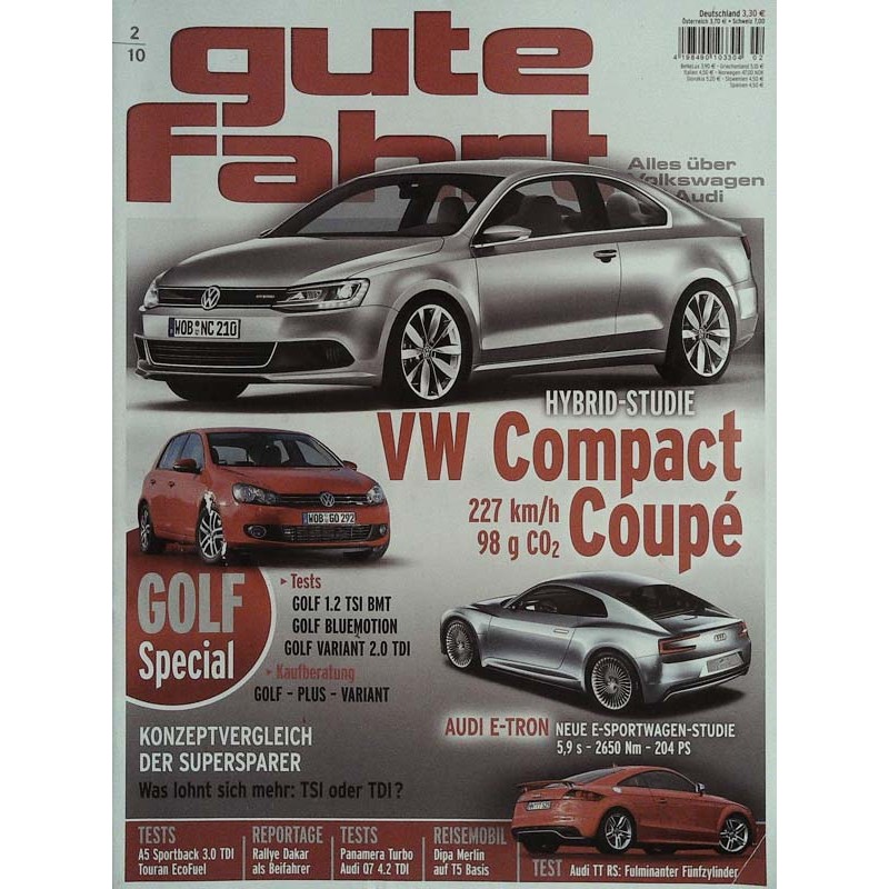 Gute Fahrt Heft 10 / Oktober 2010 - VW Compact Coupe