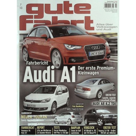 Gute Fahrt Heft 7 / Juli 2010 - Fahrbericht Audi A1