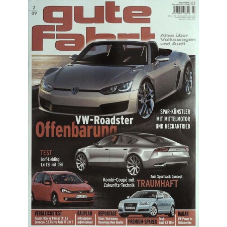 Gute Fahrt Heft 2 / Februar 2009 - VW-Roadster