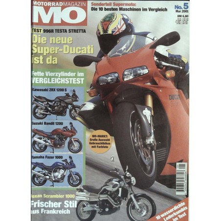 MO Heft 5 / Mai 2001 - Super Ducati
