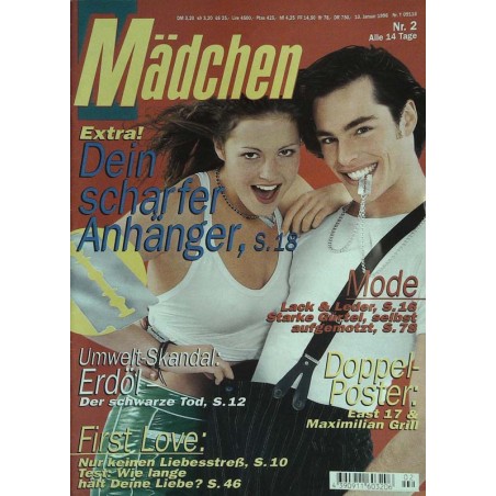Mädchen Nr.2 / 10 Januar 1996 - Dein scharfer Anhänger!