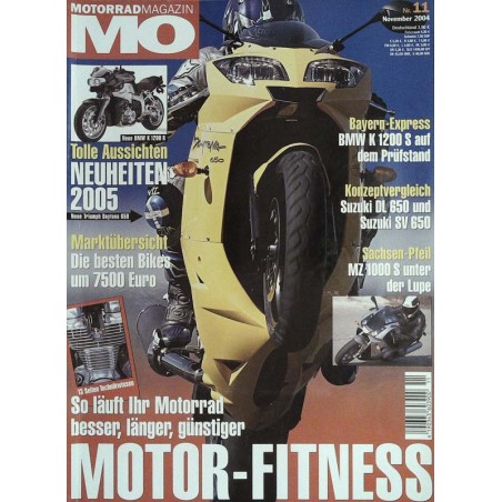 MO Heft 11 / November 2004 - Triumph Daytona 650