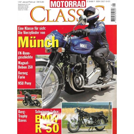 Motorrad Classic 1/97 - Januar / Februar 1997 - Münch