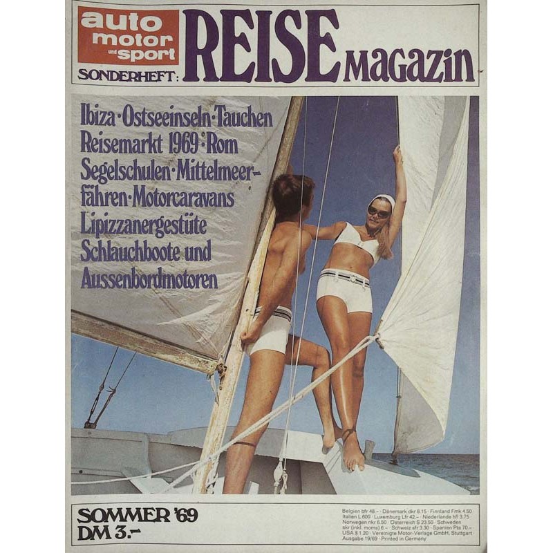 Reise Magazin / Sommer 1969 - Sonderheft