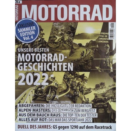 Das Motorrad Nr.26a / 2022 - Unsere Besten Motorrad-Geschichten