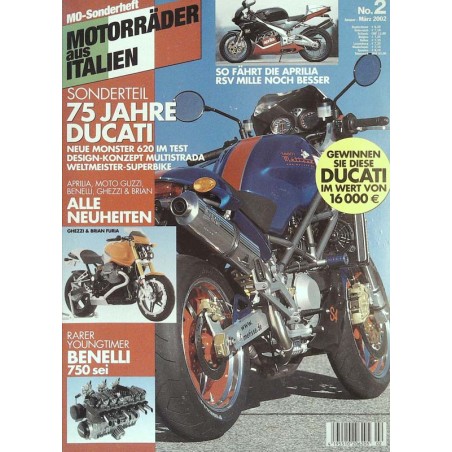 MO Sonderheft 2 / Januar-März 2002 - Motorräder aus Italien