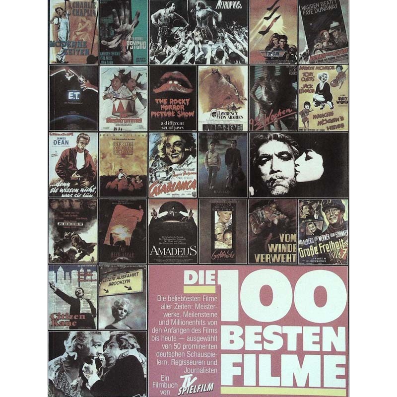 TV-Spielfilm Filmbuch von 1991 - Die 100 besten Filme