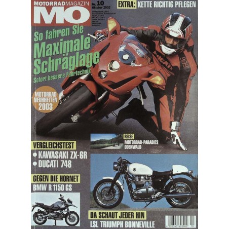 MO Heft 10 / Oktober 2002 - Maximale Schräglage