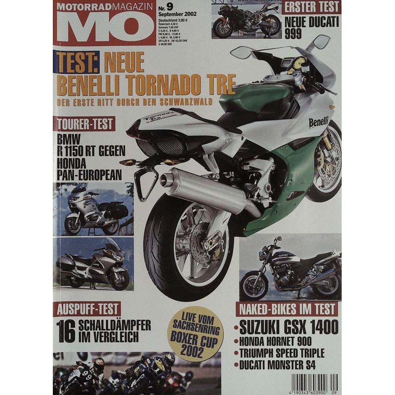 MO Heft 9 / September 2002 - Benelli Tornado TRE