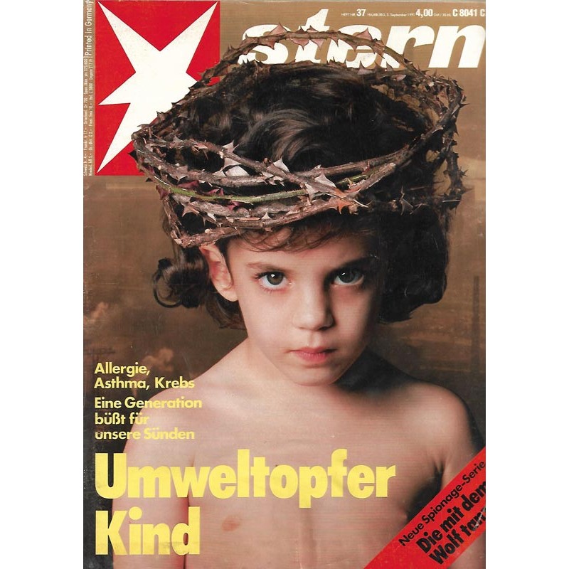 stern Heft Nr.37 / 5 September 1991 - Umweltopfer Kind