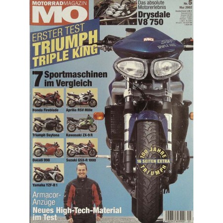 MO Heft 5 / Mai 2002 - Triumph Triple King