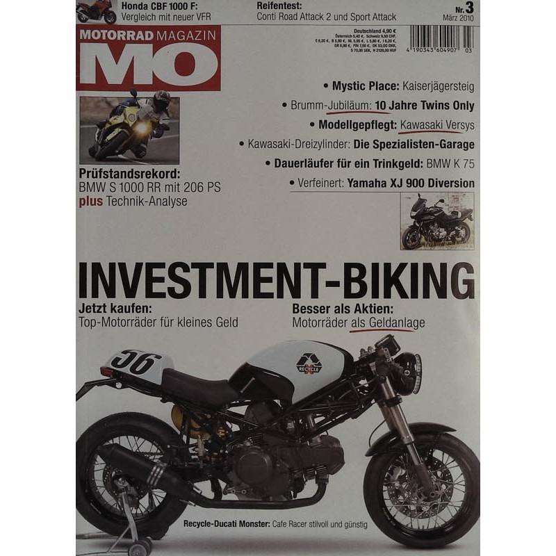 MO Heft 3 / März 2010 - Recycle-Ducati Monster
