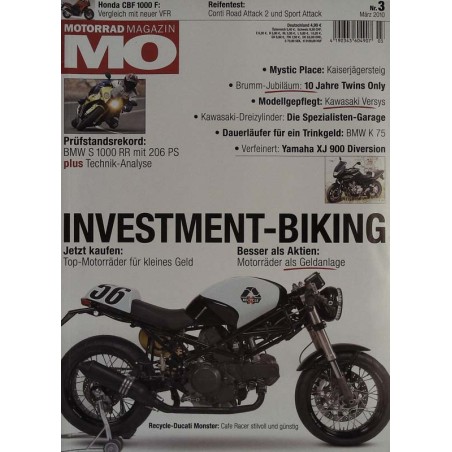 MO Heft 3 / März 2010 - Recycle-Ducati Monster