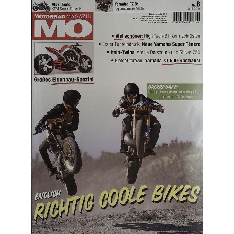 MO Heft 6 / Juni 2010 - Richtig coole Bikes