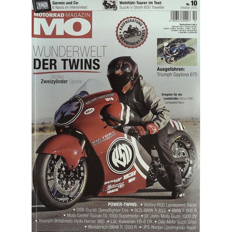 MO Heft 10 / Oktober 2010 - Victory RSD Landspeed Racer
