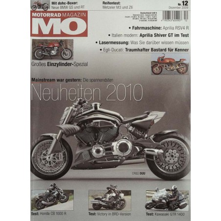 MO Heft 12 / Dezember 2009 - Neuheiten CR&S Duu