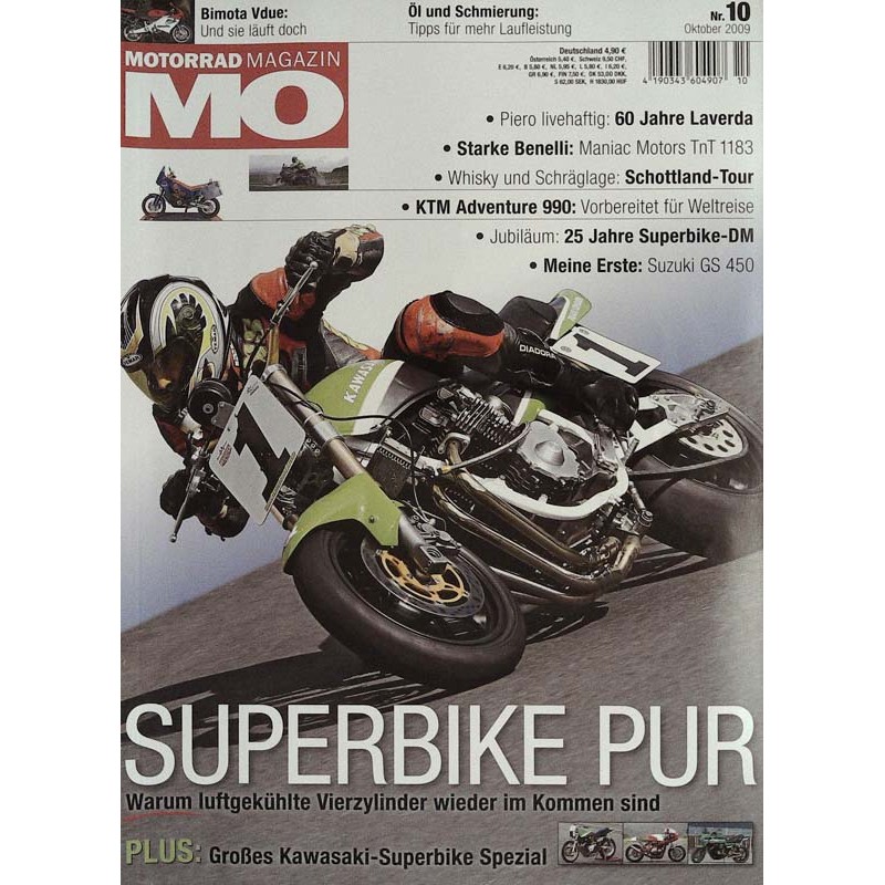 MO Heft 10 / Oktober 2009 - Superbike Pur