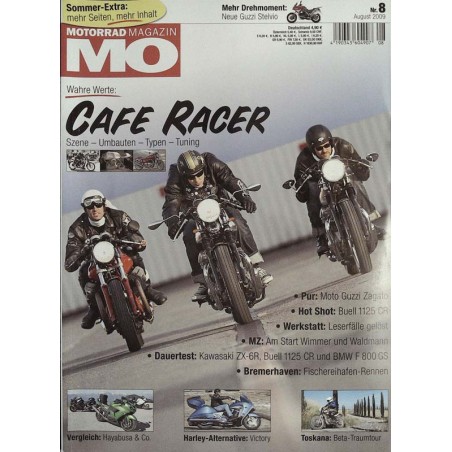 MO Heft 8 / August 2009 - Cafe Racer