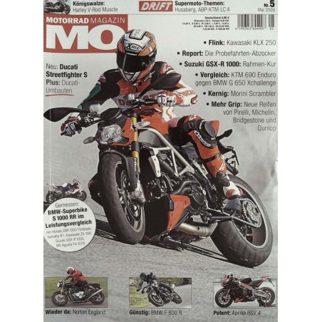 MO Heft 5 / Mai 2009 - Ducati Streetfighter S