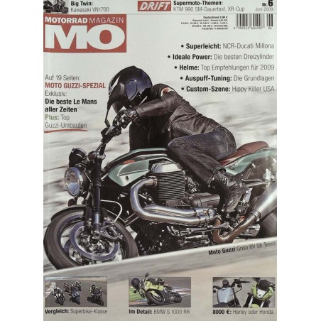 MO Heft 6 / Juni 2009 - Moto Guzzi Griso 8V SE Tenni