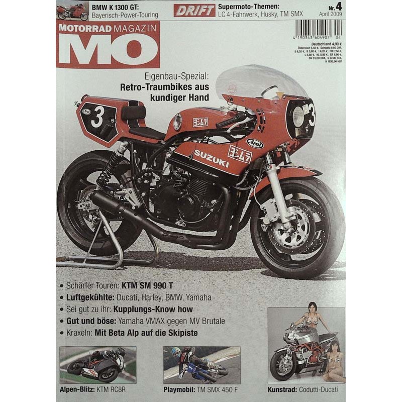 MO Heft 4 / April 2009 - Retro Traumbikes
