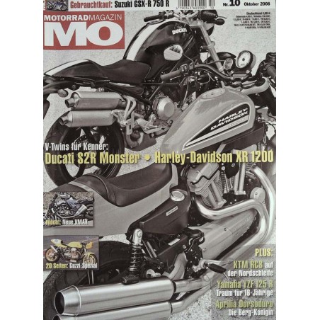 MO Heft 10 / Oktober 2008 - V-Twins für Kenner