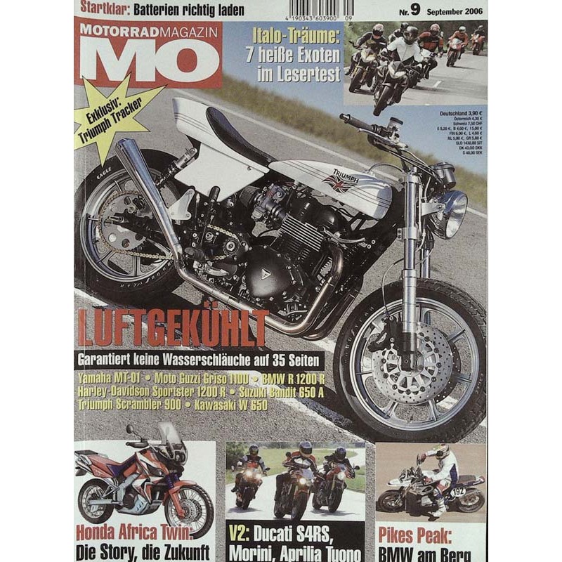 MO Heft 9 / September 2006 - Triumph Tracker
