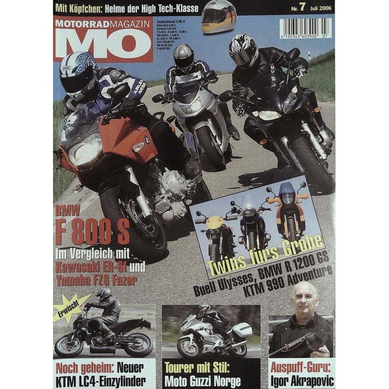 MO Heft 7 / Juli 2006 - BMW F 800 S
