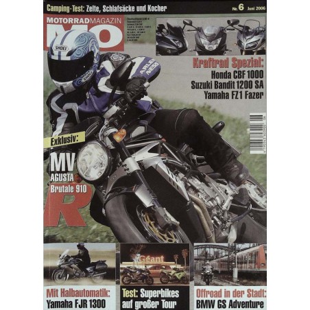 MO Heft 6 / Juni 2006 - MV Agusta Brutale 910 R