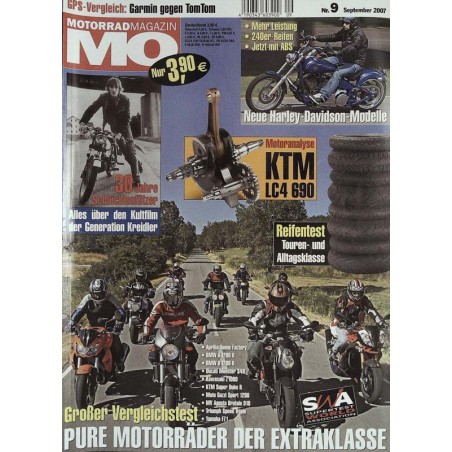 MO Heft 9 / September 2007 - Pure Motorräder