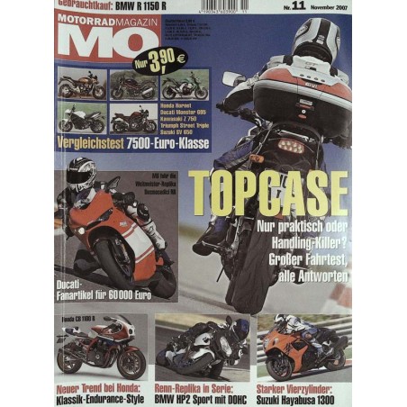 MO Heft 11 / November 2007 - Topcase