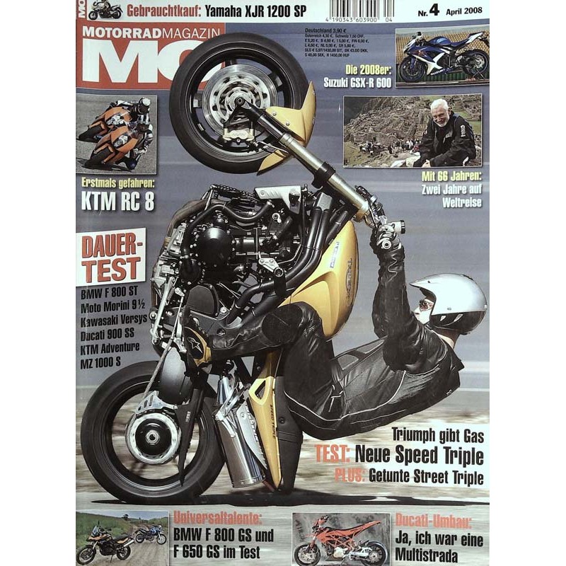 MO Heft 4 / April 2008 - Triumph gibt Gas