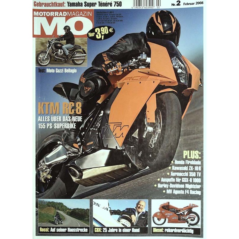 MO Heft 2 / Februar 2008 - KTM RC8