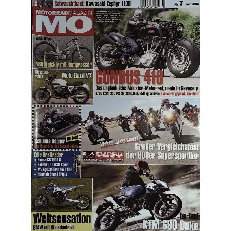 MO Heft 7 / Juli 2008 - Gunbus 410
