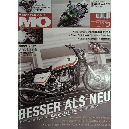MO Heft 3 / März 2012 - Honda Gold Wing-Tracker