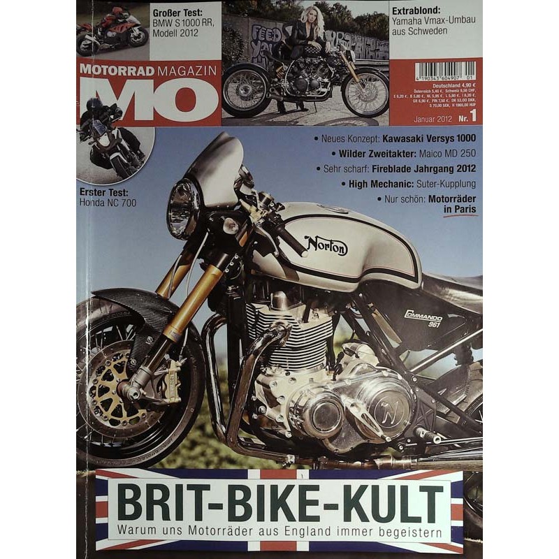 MO Heft 1 / Januar 2012 - Norton Commando 961