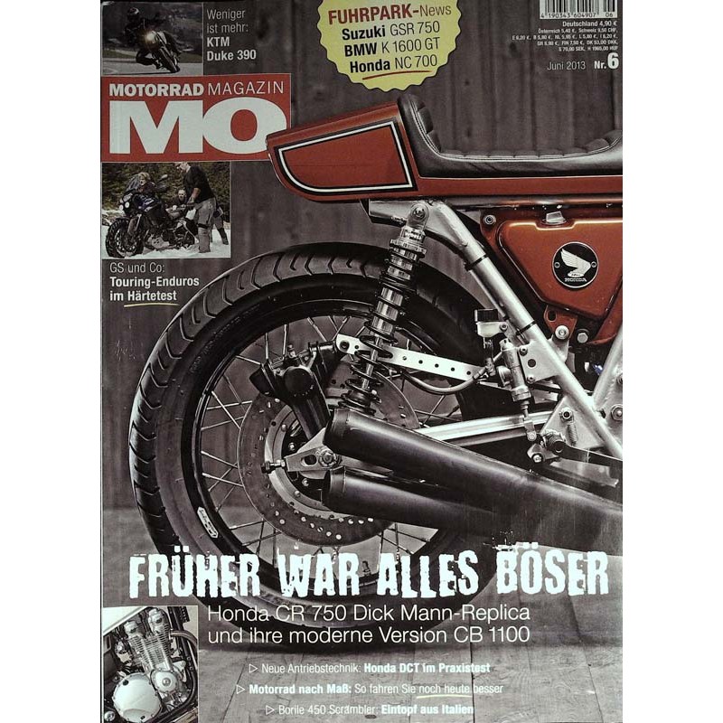 MO Heft 6 / Juni 2013 - Früher war alles böser!