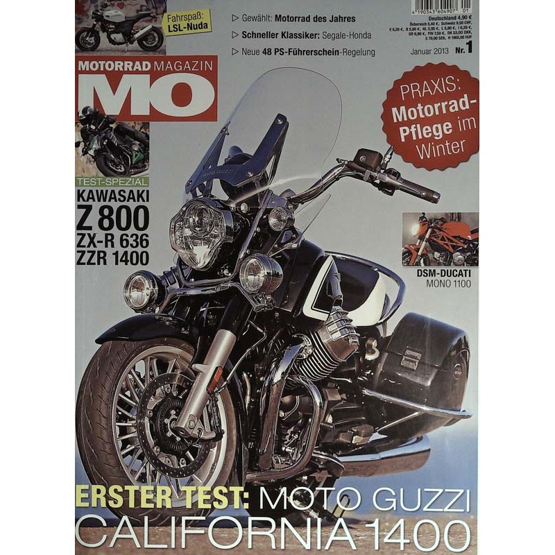 MO Heft 1 / Januar 2013 - Moto Guzzi California 1400