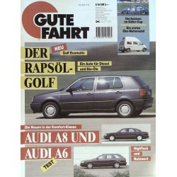 Gute Fahrt Heft 8 / August 1994 - Der Rapsöl Golf