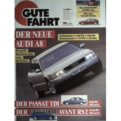 Gute Fahrt Heft 3 / März 1994 - Der neue Audi A8
