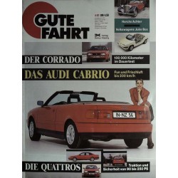 Gute Fahrt Heft 4 / April 1991 - Das Audi Cabrio