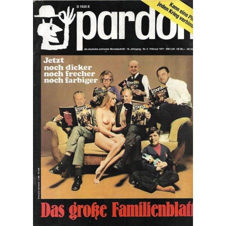 pardon Heft 2 / Februar 1971 - Das große Familienblatt