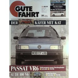 Gute Fahrt Heft 7 / Juli 1991 - VW Passat VR6