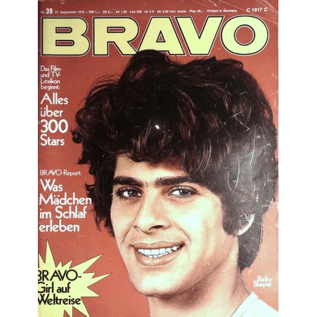 BRAVO Nr.39 / 21 September 1970 - Ricky Shayne